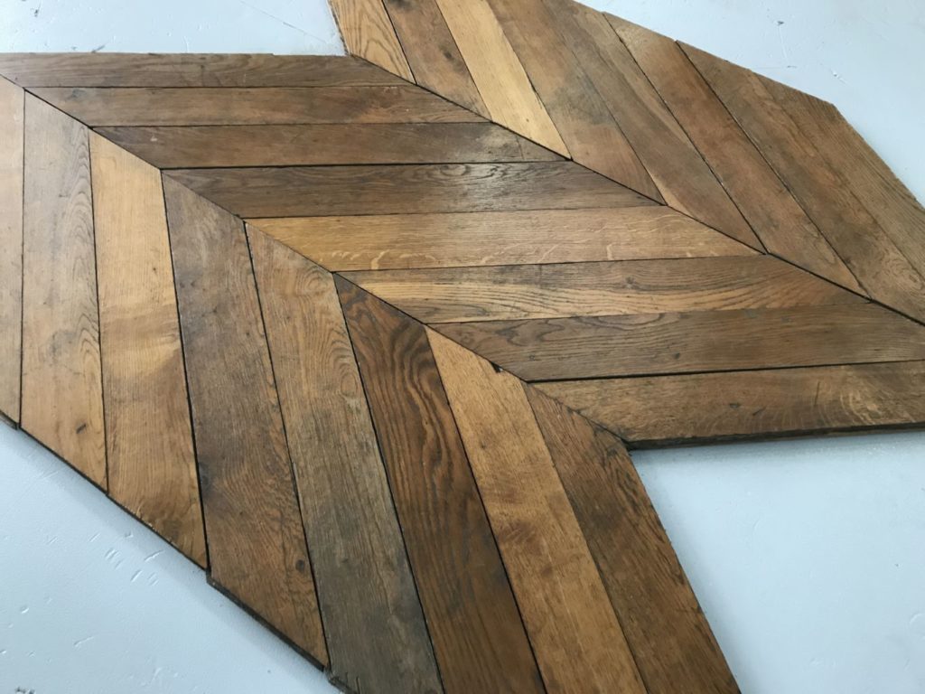 Parquet Ancien en Point de Hongrie | BCA Matériaux Anciens