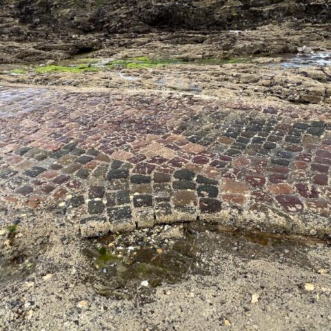 Saint-Malo pavé ancien en granit