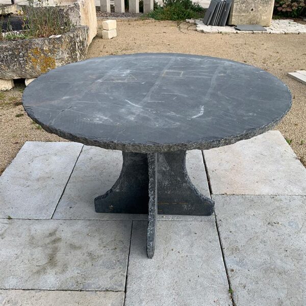 table d'extérieur en ardoise