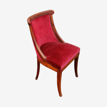 chaise gondole style directoire